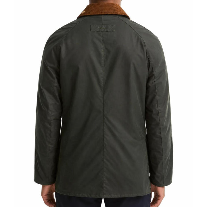 Barbour Giacca Festive Ashby Wax Sage Evergreen Uomo