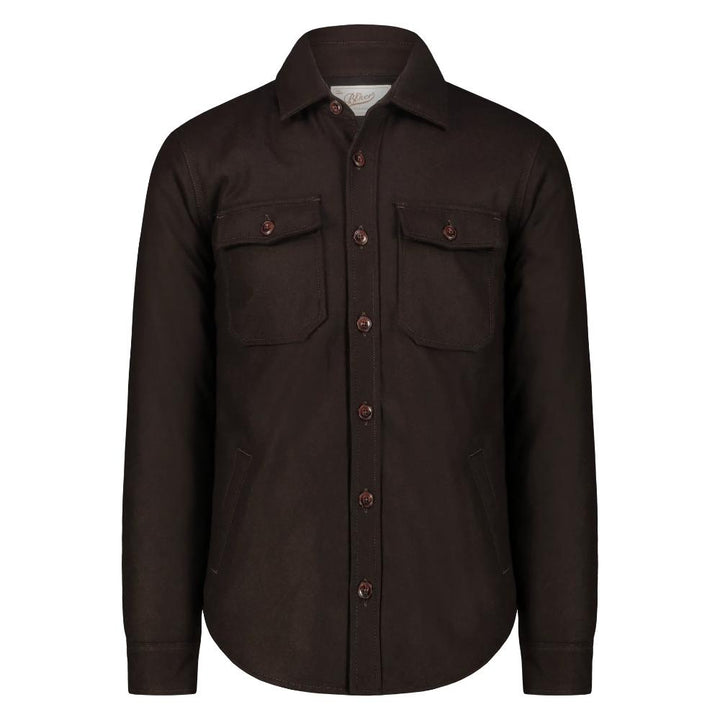 Bl'ker Camicia Over Denali in Lana con Fodera in Lana Imbottita