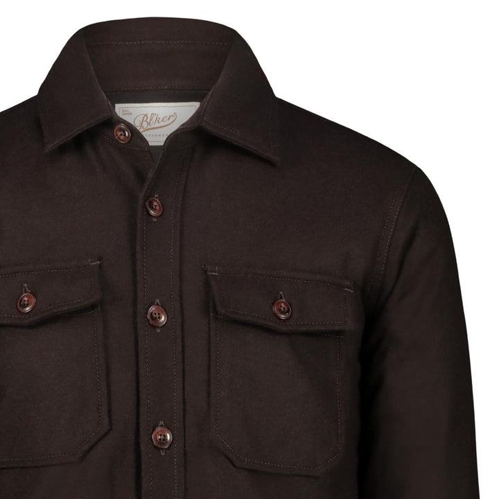 Bl'ker Camicia Over Denali in Lana con Fodera in Lana Imbottita