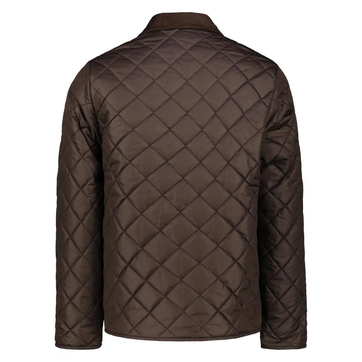 Bl'ker Giacca Reversibile Elk in Lana con Zip Brown