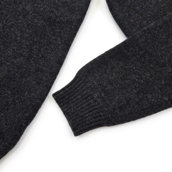 Blker Maglione Girocollo in Lana Navy Uomo