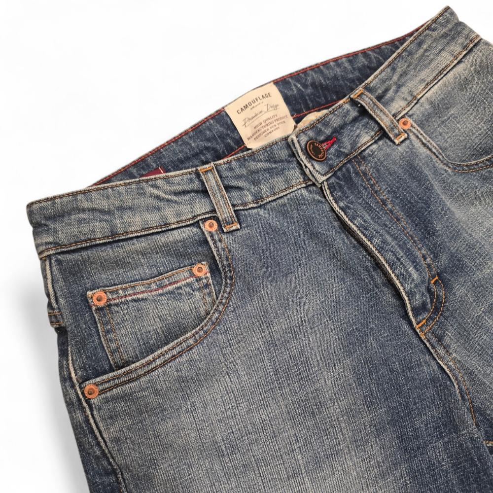 Camouflage Jeans Rocco Denim Medio Uomo