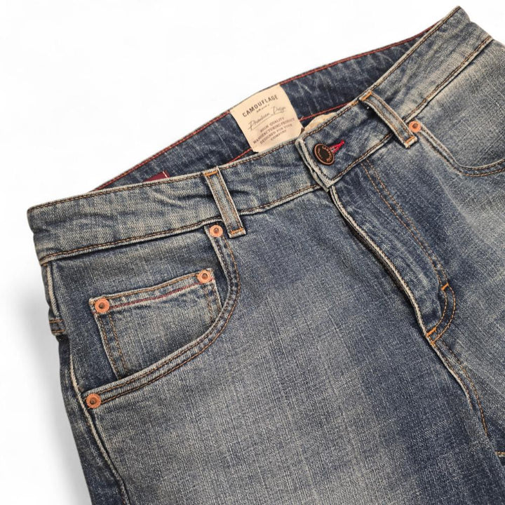 Camouflage Jeans Rocco Denim Medio Uomo