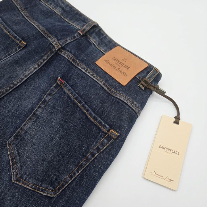 Camouflage Jeans Rocco Denim Blu Scuro Intenso Uomo