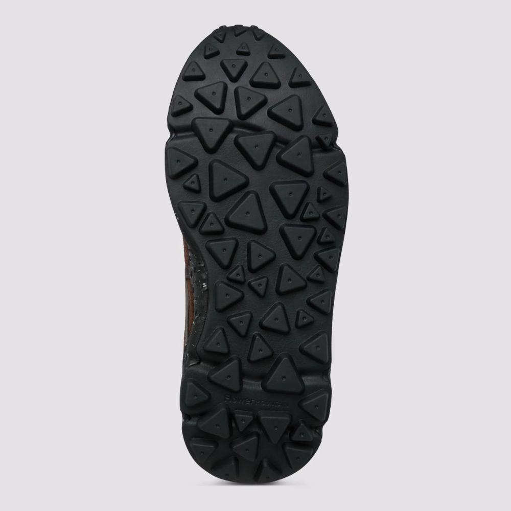 Flower Mountain Yamano 3 Sneakers Suede Tessuto Tecnico Grigio Marrone Nero Uomo