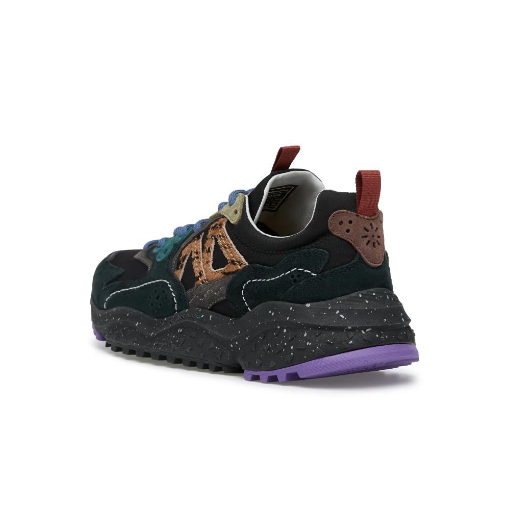 Flower Mountain Solin Uni Schwarz Violett Donna