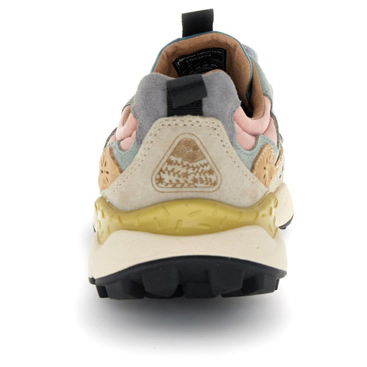 Flower Mountain Yamano 3 Suede Nylon Purple Orange Beige Donna