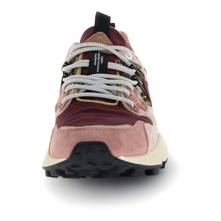 Flower Mountain Yamano 3 Suede Woolen Purple Pink Brown Donna