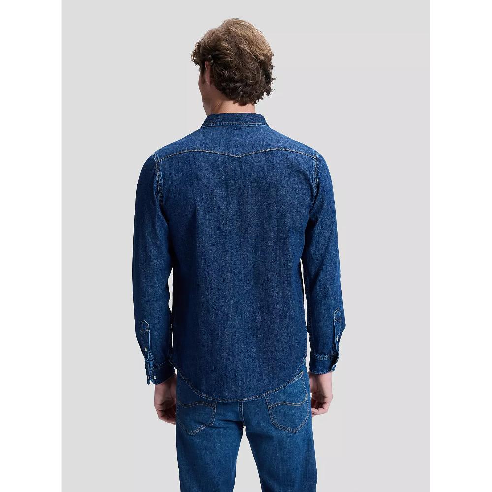 Lee Camicia Western Regular Lightweight Shirt Rinse