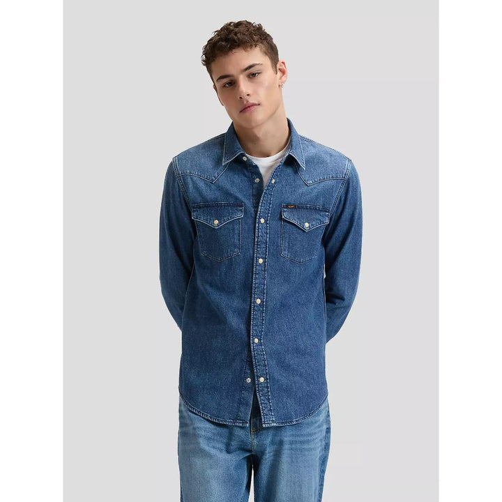 Lee Camicia Western Regular Lightweight Shirt Brookside