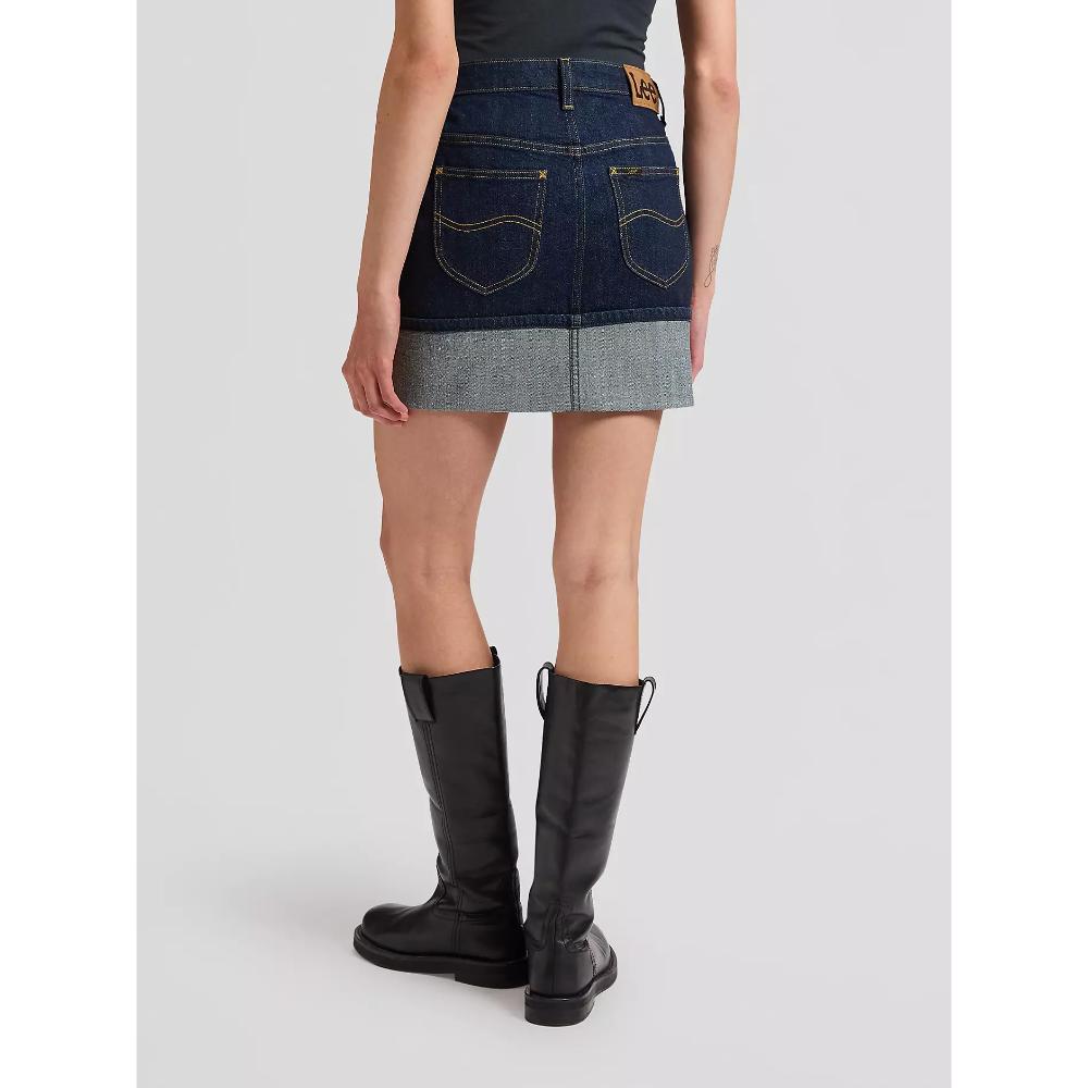 Lee Regular Selvedge Mini Skirt Xion Donna