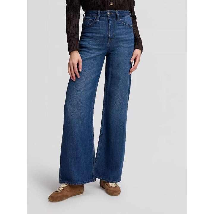 Lee Stella Wide Leg Jean Frosted Over Donna