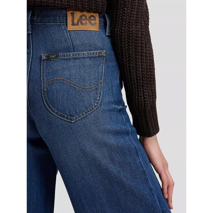 Lee Stella Wide Leg Jean Frosted Over Donna