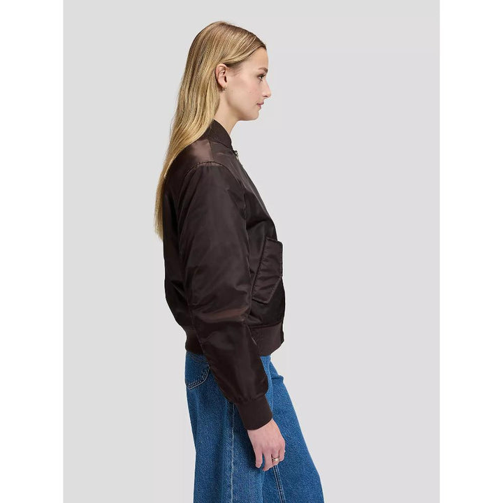 Lee Relaxed Bomber Jacket Chocolate Torte Donna