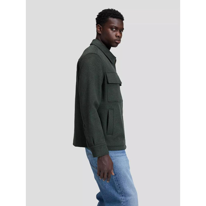 Lee Relaxed Utility Wool Jacket Deep Depths