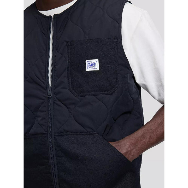 Lee Gilet Workwear Vest Black