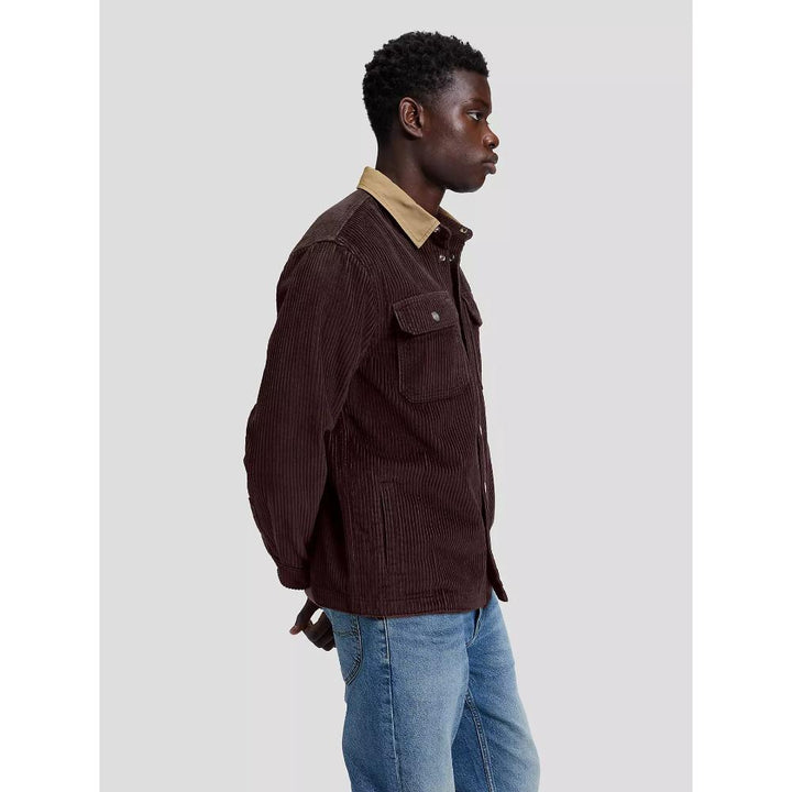 Lee Workwear Relaxed Overshirt Brown