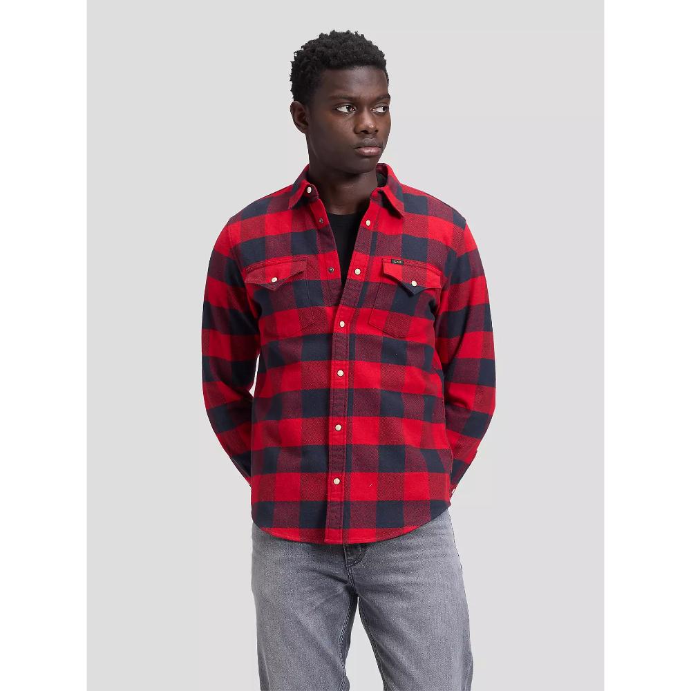 Lee Camicia Regular Clean Western Shirt Samba
