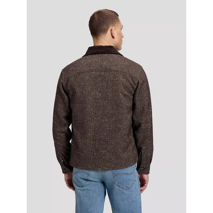 Lee Loose Corduroy Collar Mix Overshirt