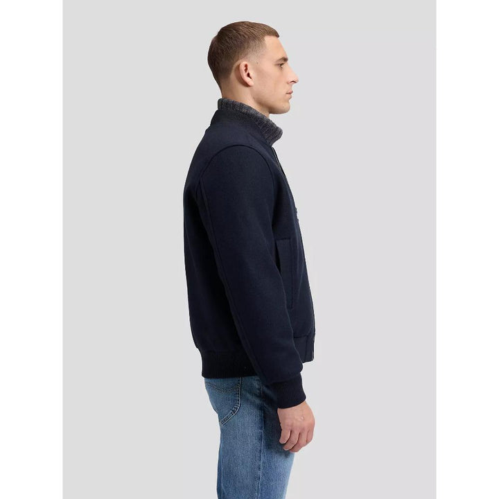 Lee Giacchetto Regular Wool Bomber Black