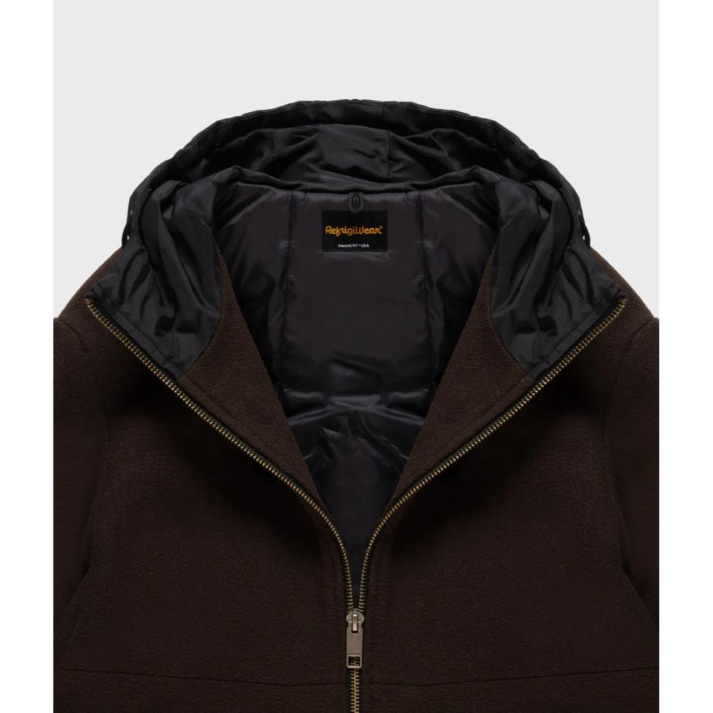 Refrigiwear Vega Jacket Black Caffe Donna