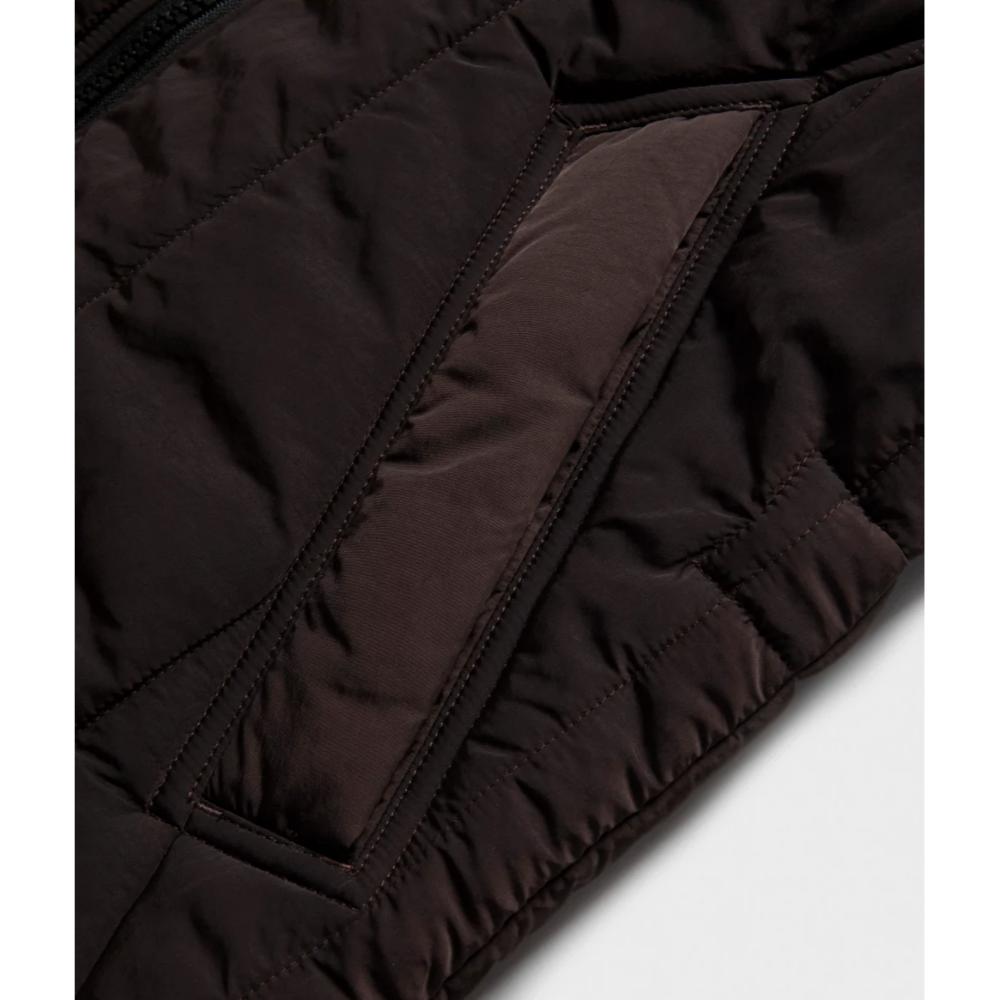 Refrigiwear Short Berna Fur Jacket Black Caffè Donna