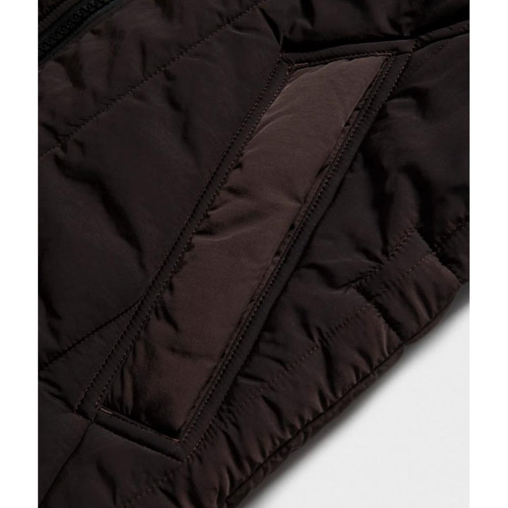 Refrigiwear Short Berna Fur Jacket Black Caffè Donna