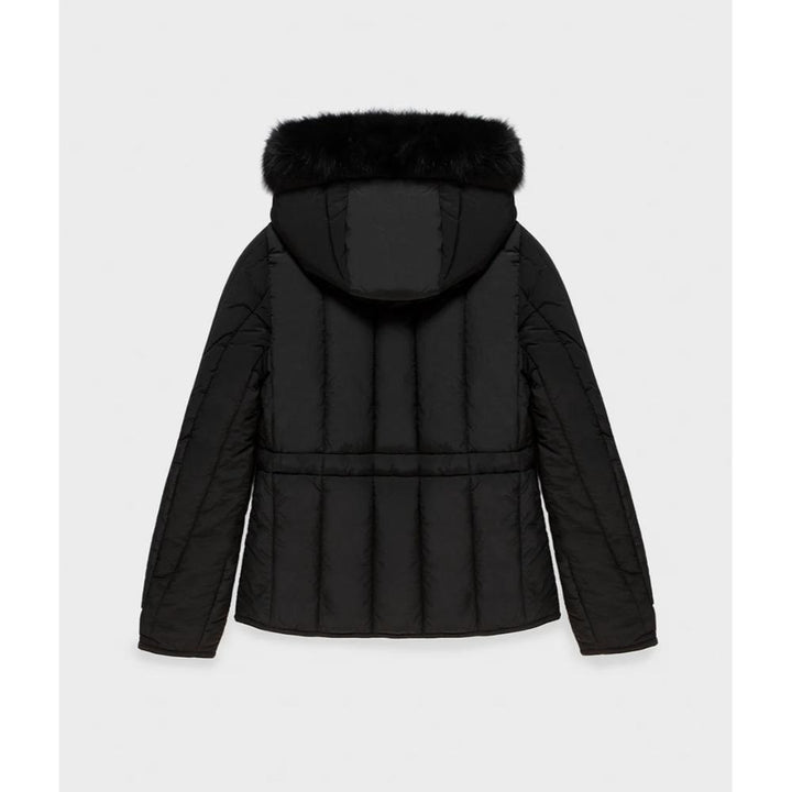 Refrigiwear Short Berna Fur Jacket Black Donna