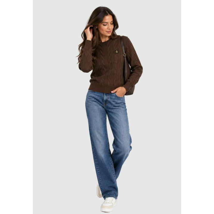 Refrigiwear Winter Braids Nala Knitear Caffè Donna