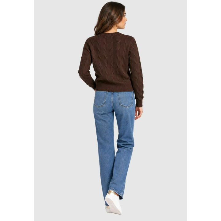 Refrigiwear Winter Braids Nala Knitear Caffè Donna