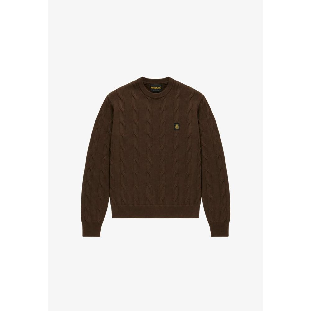 Refrigiwear Winter Braids Nala Knitear Caffè Donna