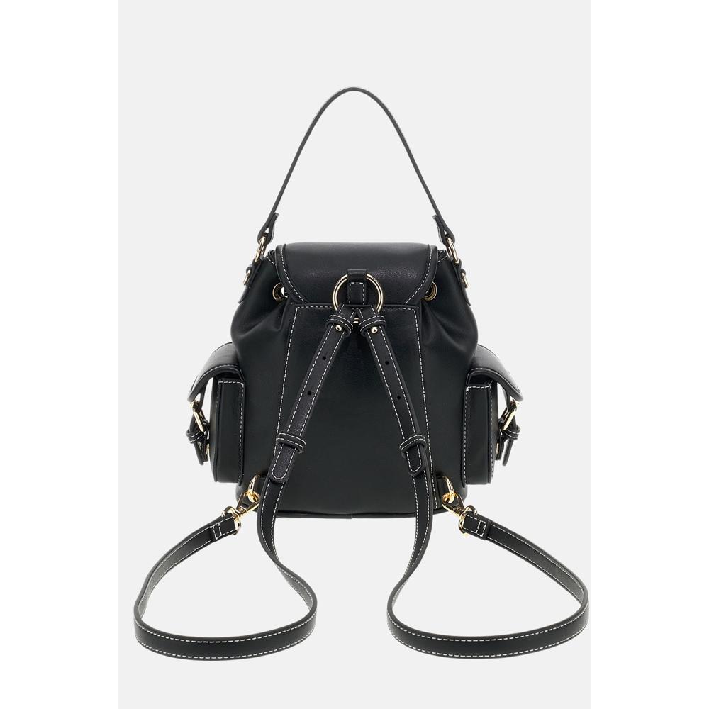 Rue Madame La Maison Backpack Black Zaino Donna