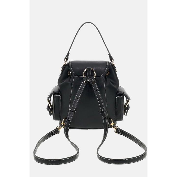 Rue Madame La Maison Backpack Black Zaino Donna