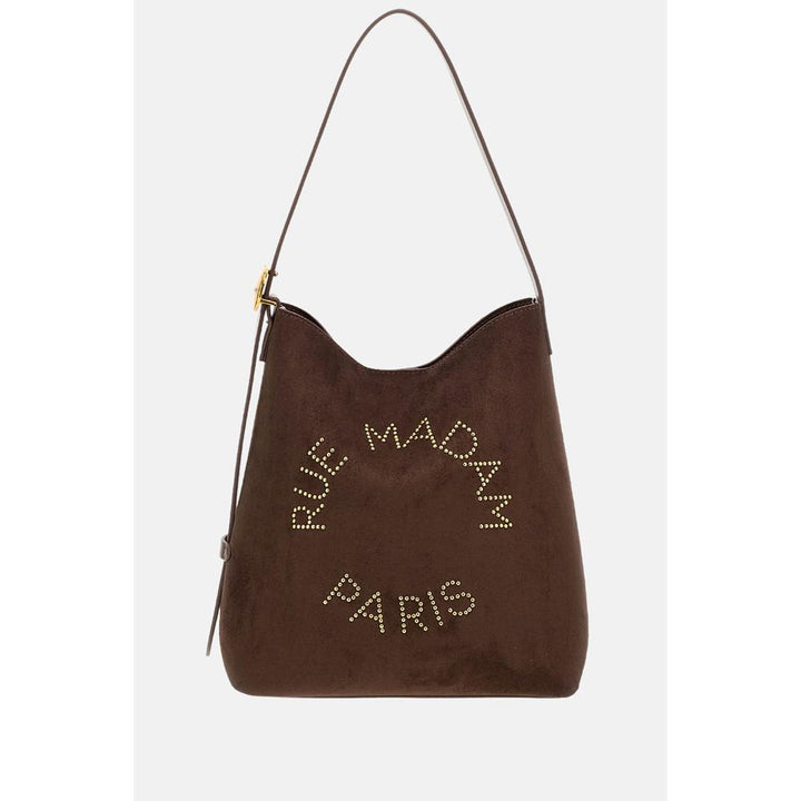 Rue Madame Le Sac Suede Brown Donna