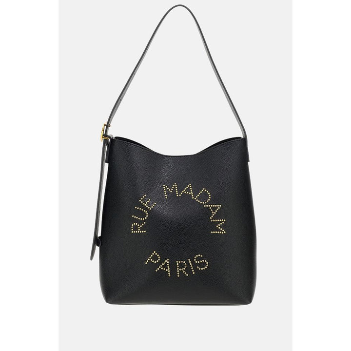 Rue Madame Le Sac Suede Black Donna