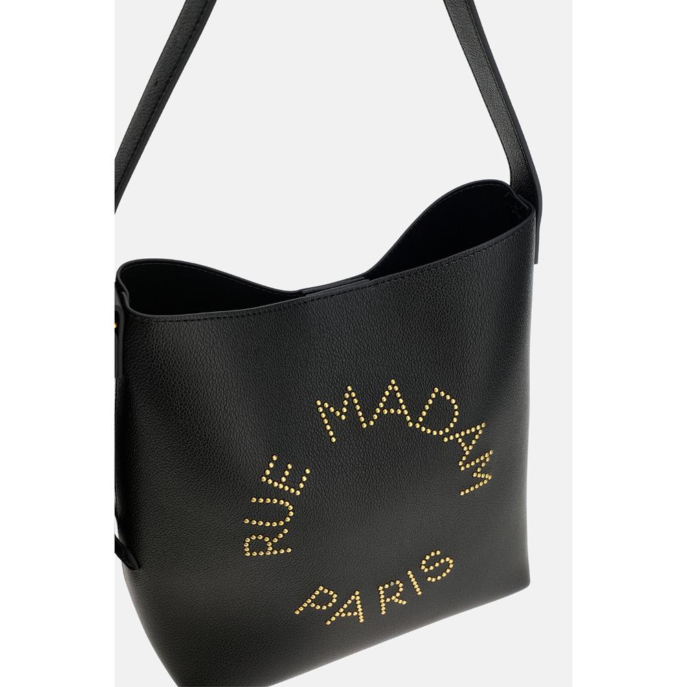 Rue Madame Le Sac Suede Black Donna