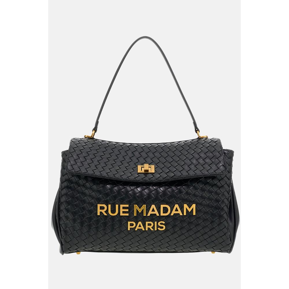 Rue Madame Les Jours XL Motif Borsa Black Donna