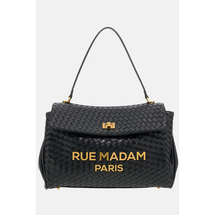 Rue Madame Les Jours XL Motif Borsa Black Donna
