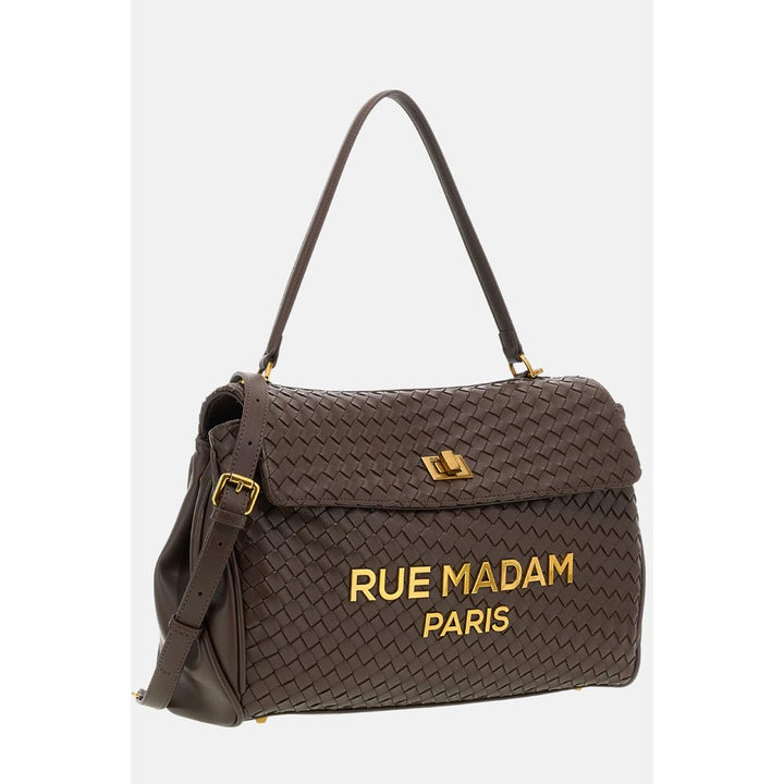 Rue Madame Les Jours XL Motif Borsa Chocolate Donna