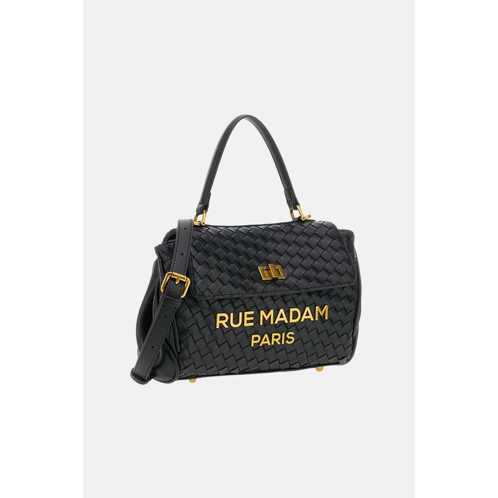 Rue Madame Les Jours XS Motif Chocolate Borsa Black Donna