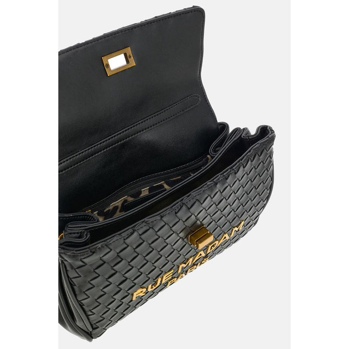 Rue Madame Les Jours XS Motif Chocolate Borsa Black Donna