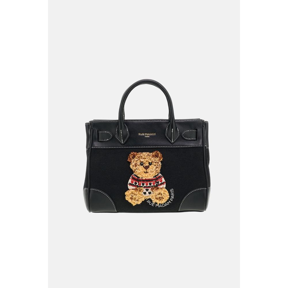 Rue Madame Marvin Love Mini Tote Black Donna