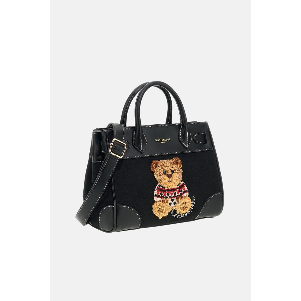 Rue Madame Marvin Love Mini Tote Black Donna