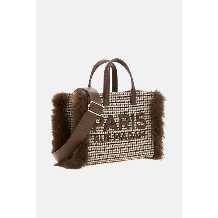 Rue Madame Megeve Mini Tote Pied De Poule Donna