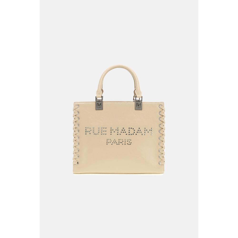 Rue Madame Sioux Mini Tote Ecru Donna