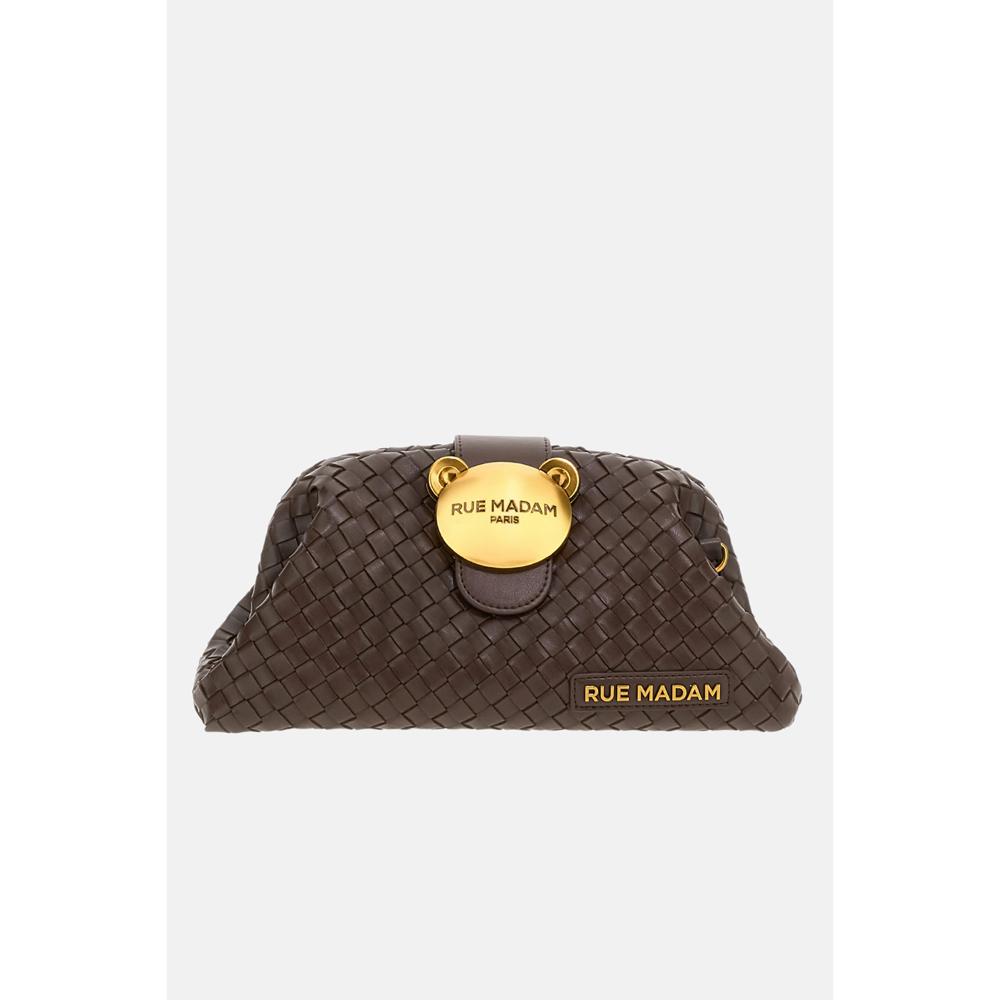 Rue Madame The Pouch Motif Chocolate Pochette Donna