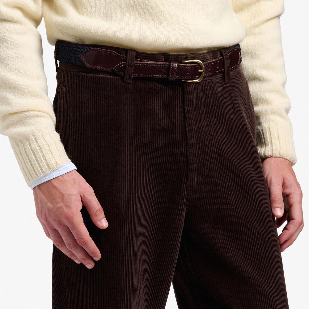 Sebago Pantaloni Rendon Corduroy Brown
