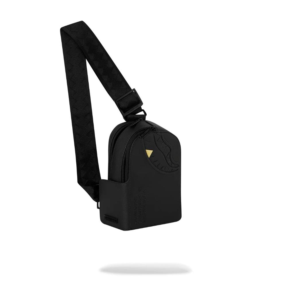 Sprayground Pochette Blacked out Sling