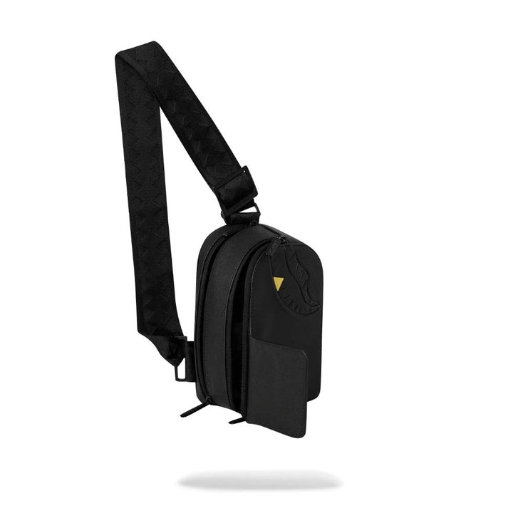 Sprayground Pochette Blacked out Sling