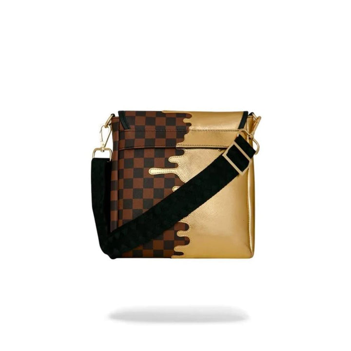 Sprayground PochetteSharks In Paris Gold